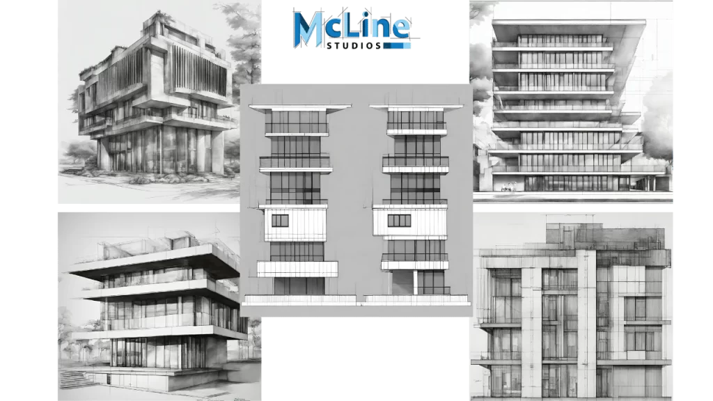Elevation Drawings Plans - McLine Studios