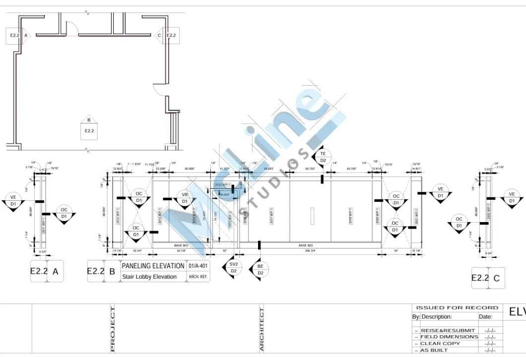 Wall Panel Shop Drawings Samples