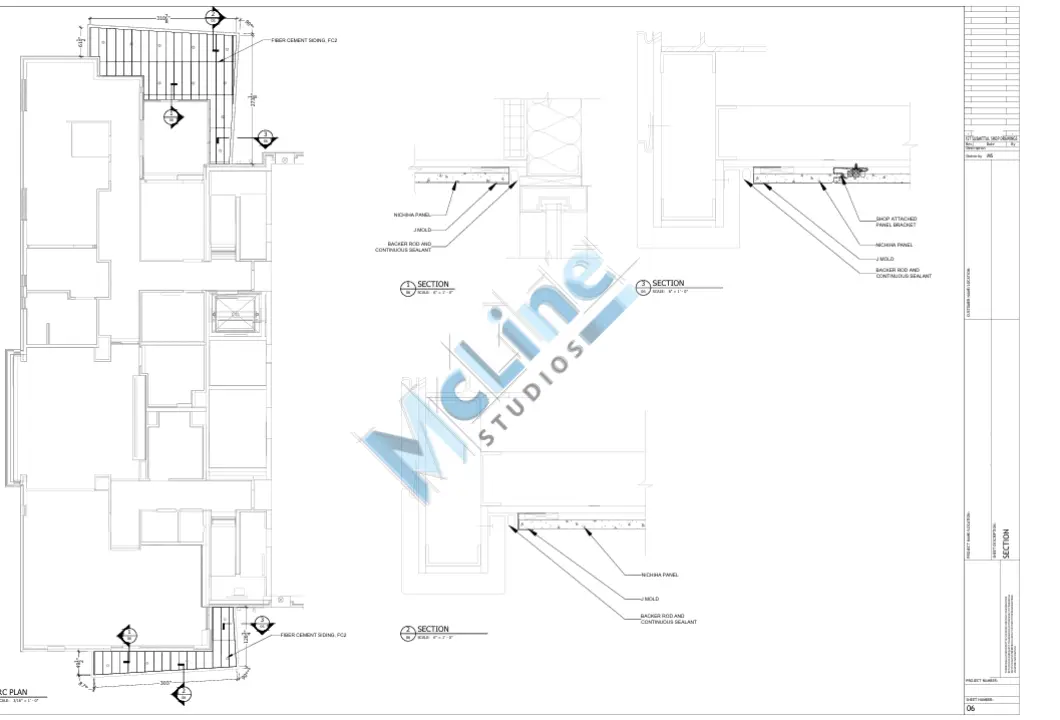Wall Panel Shop Drawings Samples