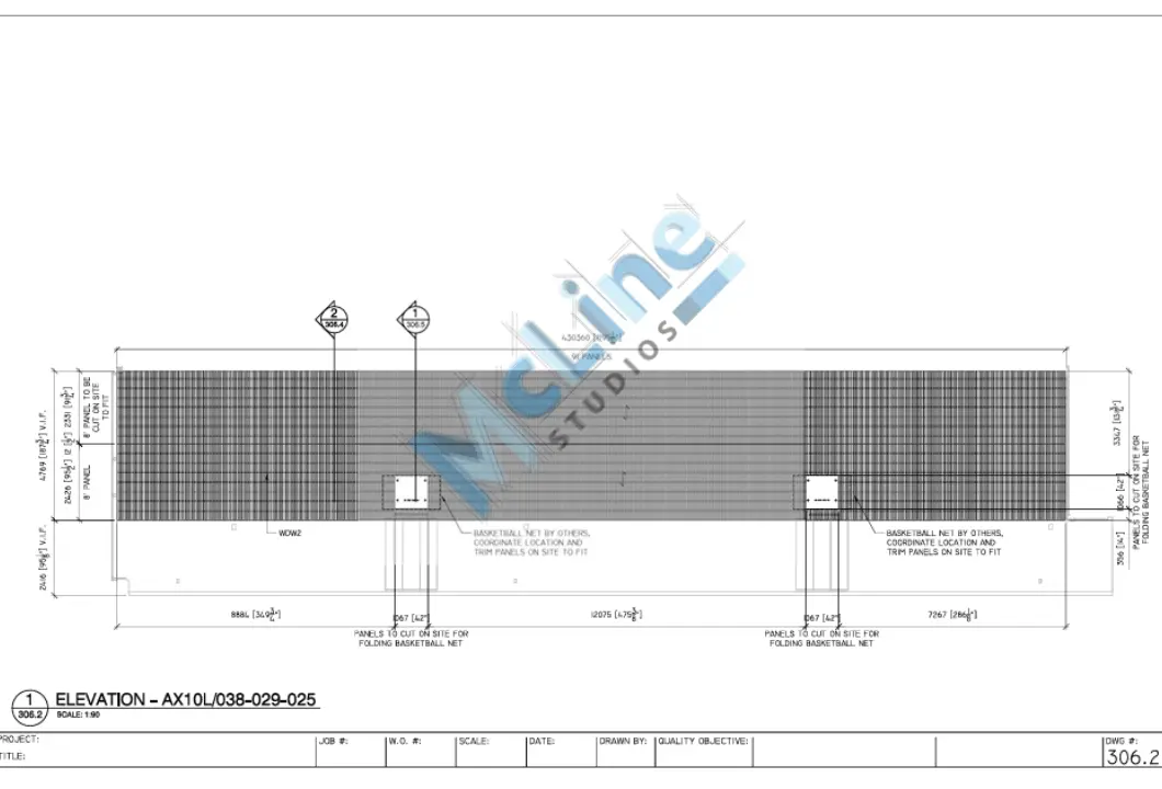 Wall Panel Shop Drawings Samples