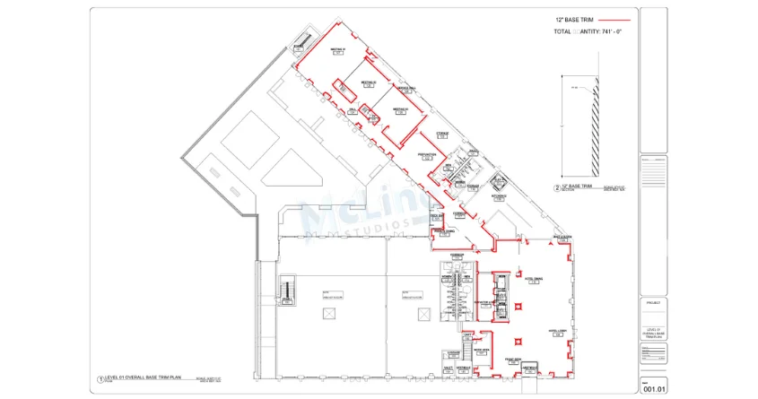 Millwork CAD Drawings